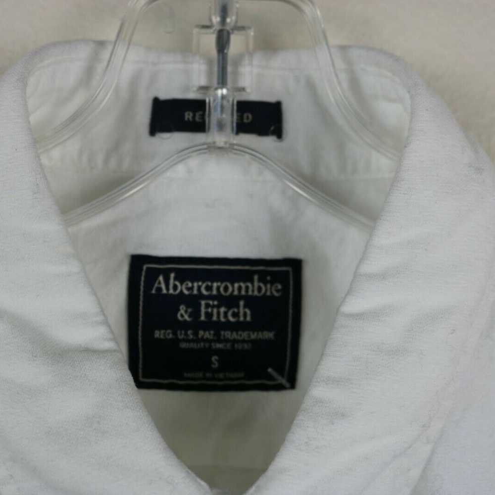 Abercrombie Fitch Mens Shirt Button Down Pocket - Picture 6 of 6